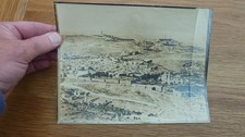 WW1 ORIGINAL PHOTO 1918c VIEW OF JERUSALEM 8 X 6" CREASE TO EDGE