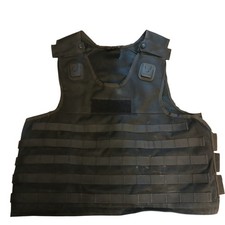 Cooneen Intasafe Black Tactical Vest Cover MOLLE Police Body Armour Carrier