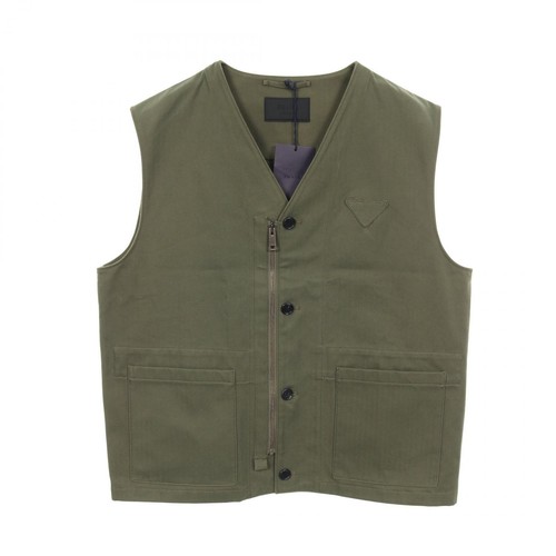 Prada triangle logo - triangle, gilet