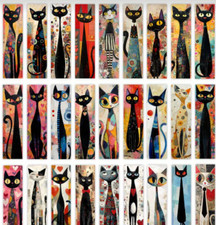 3 Laminated Bookmarks - Double