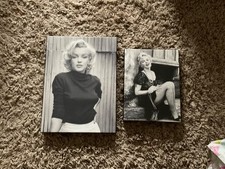 Two Marilyn Monroe canvases