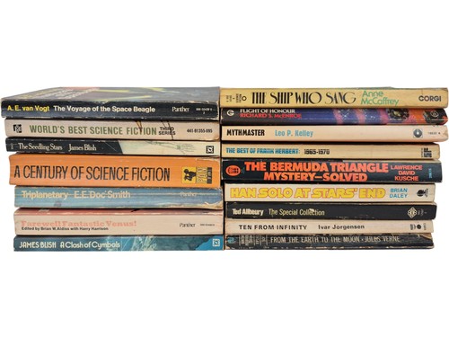 Vintage science fiction book - science,