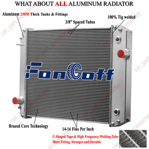 Row radiator fits thomas - 3-row,