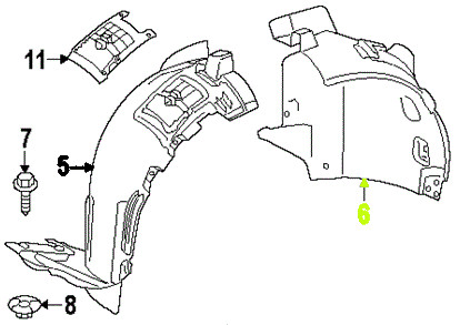 Mercedes benz oem fender - -,