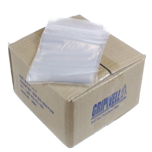 Grip seal bags - seal, resealable