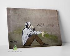 BANKSY Einstein Google It