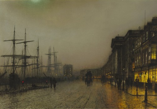 John atkinson grimshaw - john, canvas