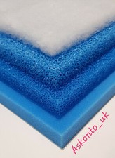 1 x Set DIY Course/Fine Aquarium Fish Tank Filter/Sponge Foam Pond 18''x12''