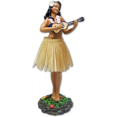 Hawaiian dashboard hula doll - hawaiian,