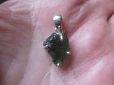 Moldavite pendant 3.2g total