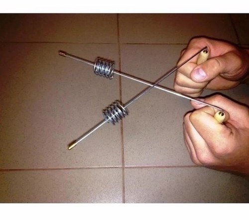 Dowsing rods double spiral - dowsing,