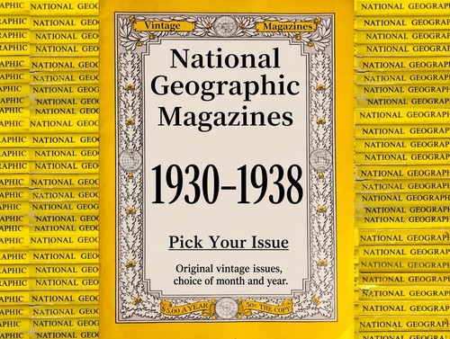 National geographic magazine - geographic,