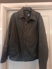 Kangol Mens Black Thin Jacket