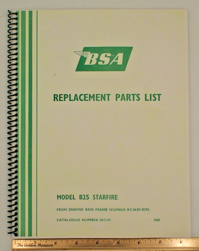1969 bsa replacement - bsa, parts