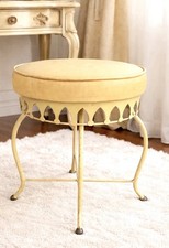 Vintage Vanity Stool Hollywood