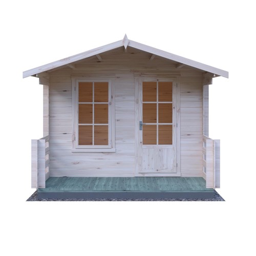 Maulden log cabin - x,
