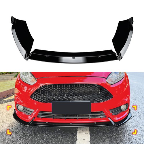Gloss black front bumper - gloss,