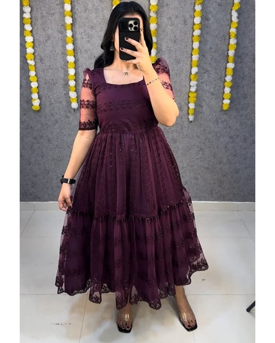 Party wear frock super - party,