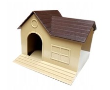 Rodents Mice Hamster Plastic House Removable Roof Easy to Clean Home Gerbil Pet