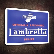 LAMBRETTA DEALER ILLUMINATED