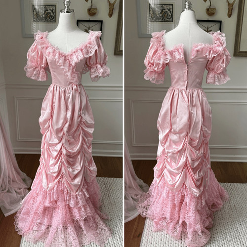 Vintage 80s loralie pink - vintage,