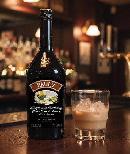 Personalised diecut baileys - personalised,