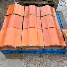 Reclaimed Terracotta Red Wall