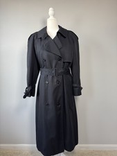 Aquascutum Aqua 5 Black Trench