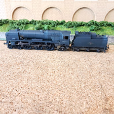 HORNBY OO GAUGE BR ( SR ) WEST COUNTRY CLASS 34044 ' WOOLACOMBE ' WEATHERED