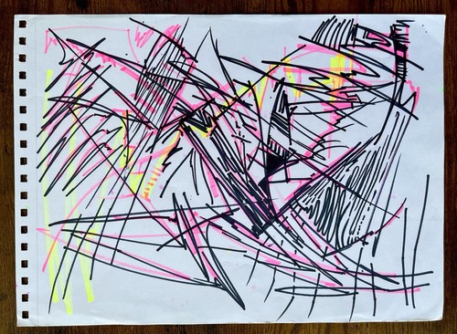 Graffiti modern abstract art - graffiti,