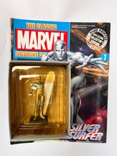THE CLASSIC MARVEL FIGURINE COLLECTION ISSUE 7 SILVER SURFER EAGLEMOSS FIGURE