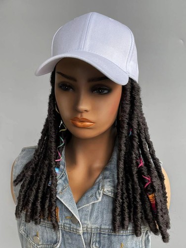 30cm black dreadlock - 30cm, with