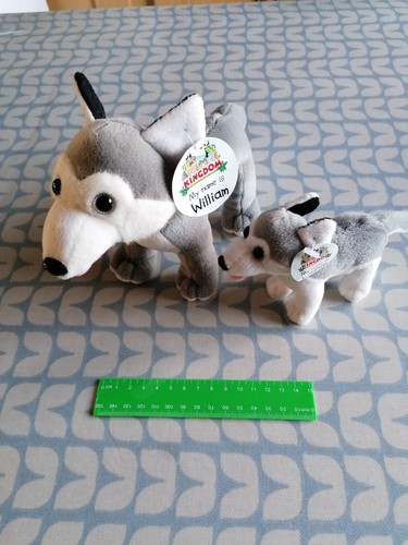 Wolf husky dog soft - dog, toys