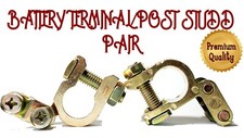 PORSCHE CAR ENGINE BATTERY TERMINAL STUD CONNECTION NEGETIVE/POSITIVE BRAS CLAMP