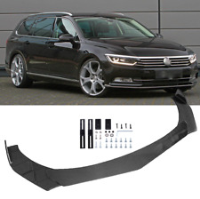 Front Bumper Lip Splitter Spoiler Splitter Chin Body Kit For VW Passat CC 3G B8