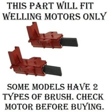 Genuine Hotpoint HV5L125 HV7F140 HV7F451K HV7L130G HV7L1451 WI141 Carbon Brushes