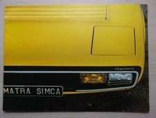Matra simca bagheera orig 1973 - matra,