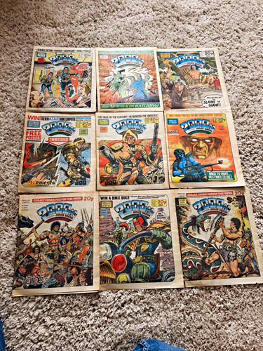 2000 judge dredd comic book - judge,
