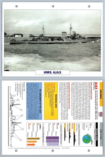 Hms ajax 1934 cruisers - -,