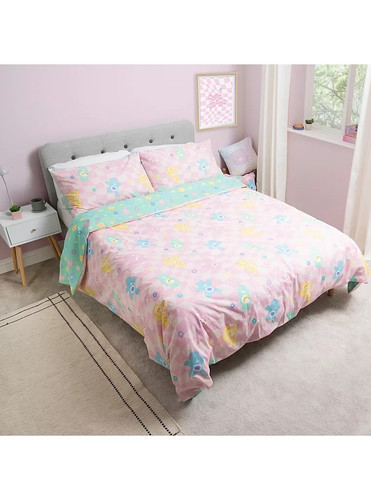 Care bears gingham - bears, double