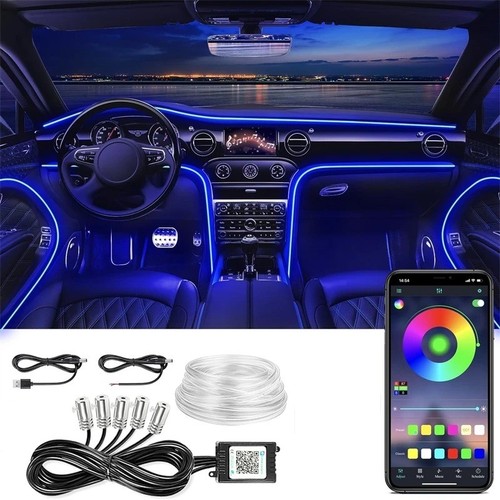 Rgb neon car - interior, led