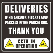 Please Leave Parcels In The