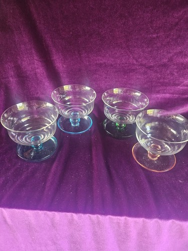 Vintage glass harlequin - 4,