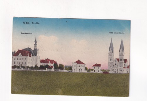 D9569 postcard wels upper - postcard,