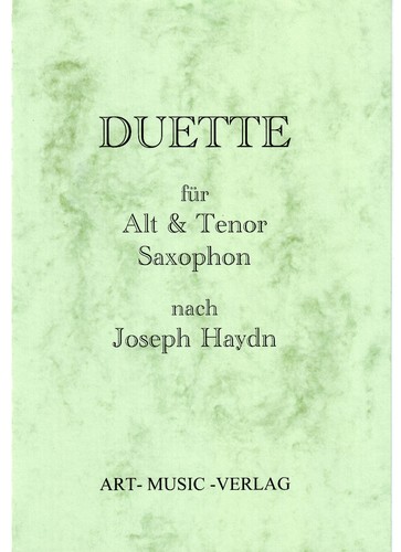 Duette saxophone alto tenor - duette, &