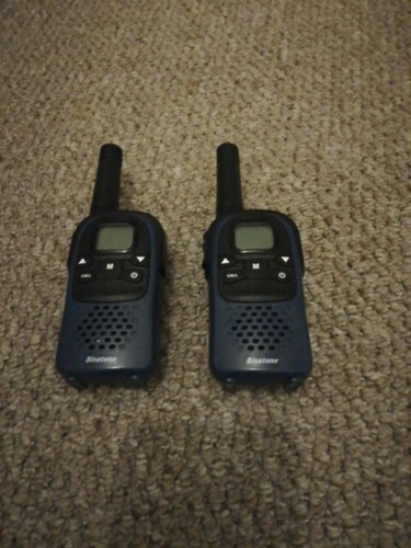 Hand held binatone radios - hand,