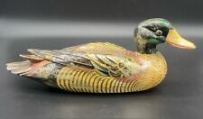 North American 20th century painted duck decoy (A117)