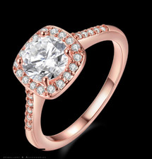 Rose Gold Sterling Silver