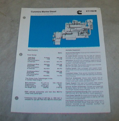 Cummins marine diesel - cummins,