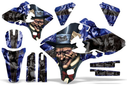 Dirt bike graphics kit - dirt, decal